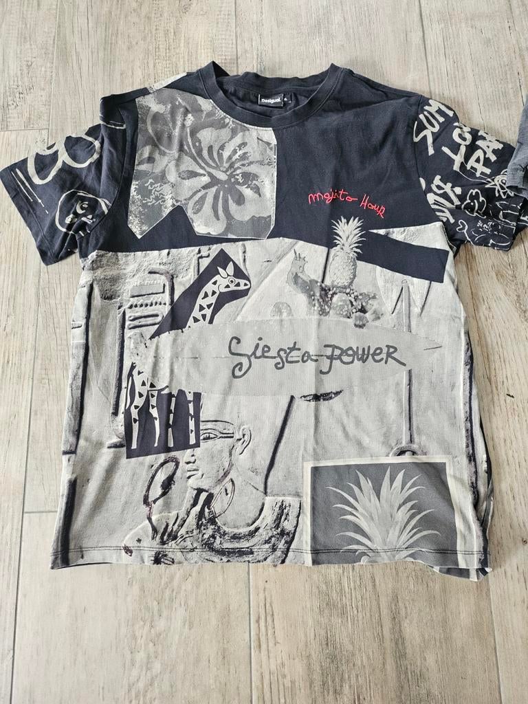 T-shirt Desigual Tommy Hilfiger Boss maat XL, Zwart, Tommy Hilfiger, Maat 56/58 (XL), Ophalen of Verzenden