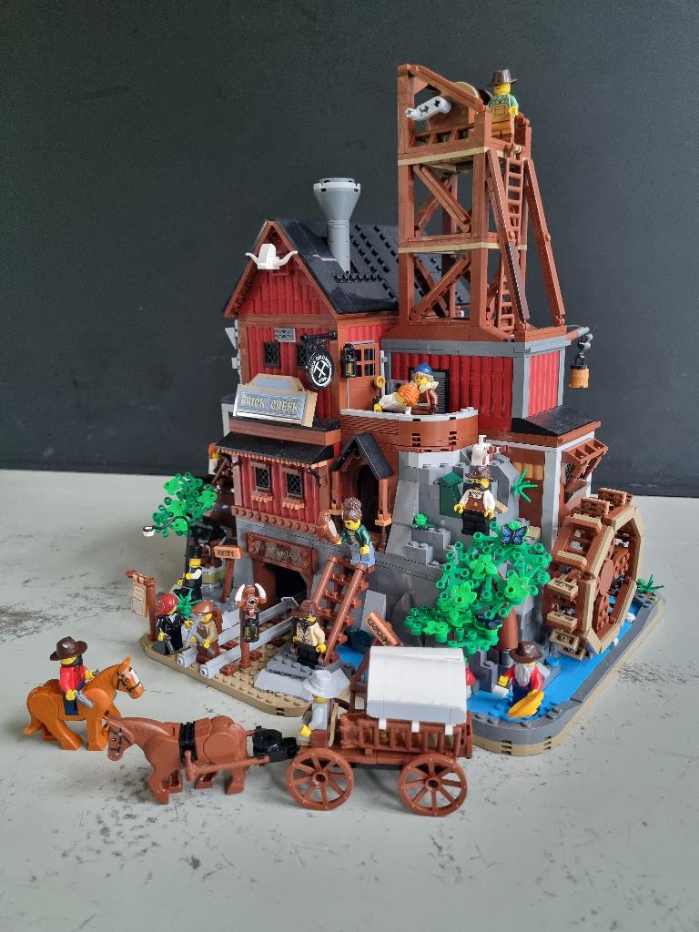 Te huur: Lego Goldmine / Goudmijn 910055, Gebruikt, Overige thema's, Lego, Ophalen of Verzenden