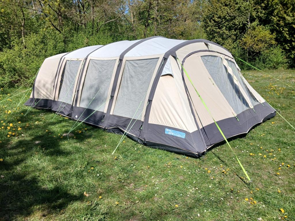 Kampa Croyde 6 Classic air tent opblaasbare familietent, Ophalen, Gebruikt