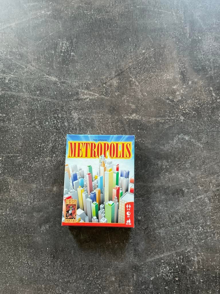 Metropolis bordspel, Hobby en Vrije tijd, Gezelschapsspellen | Bordspellen, Ophalen, Zo goed als nieuw
