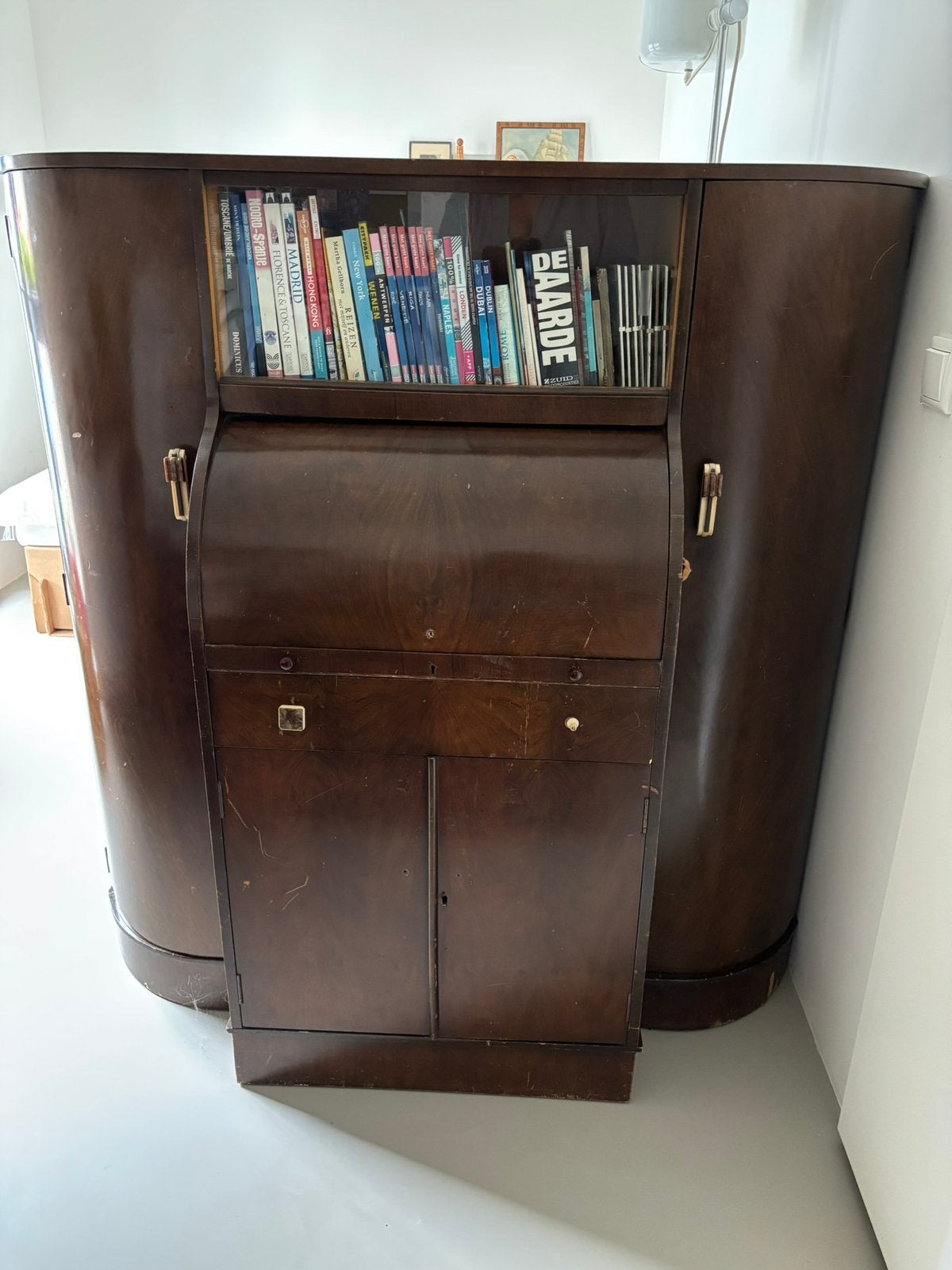 Art Deco dames secretaire, Ophalen, Gebruikt, Art Deco