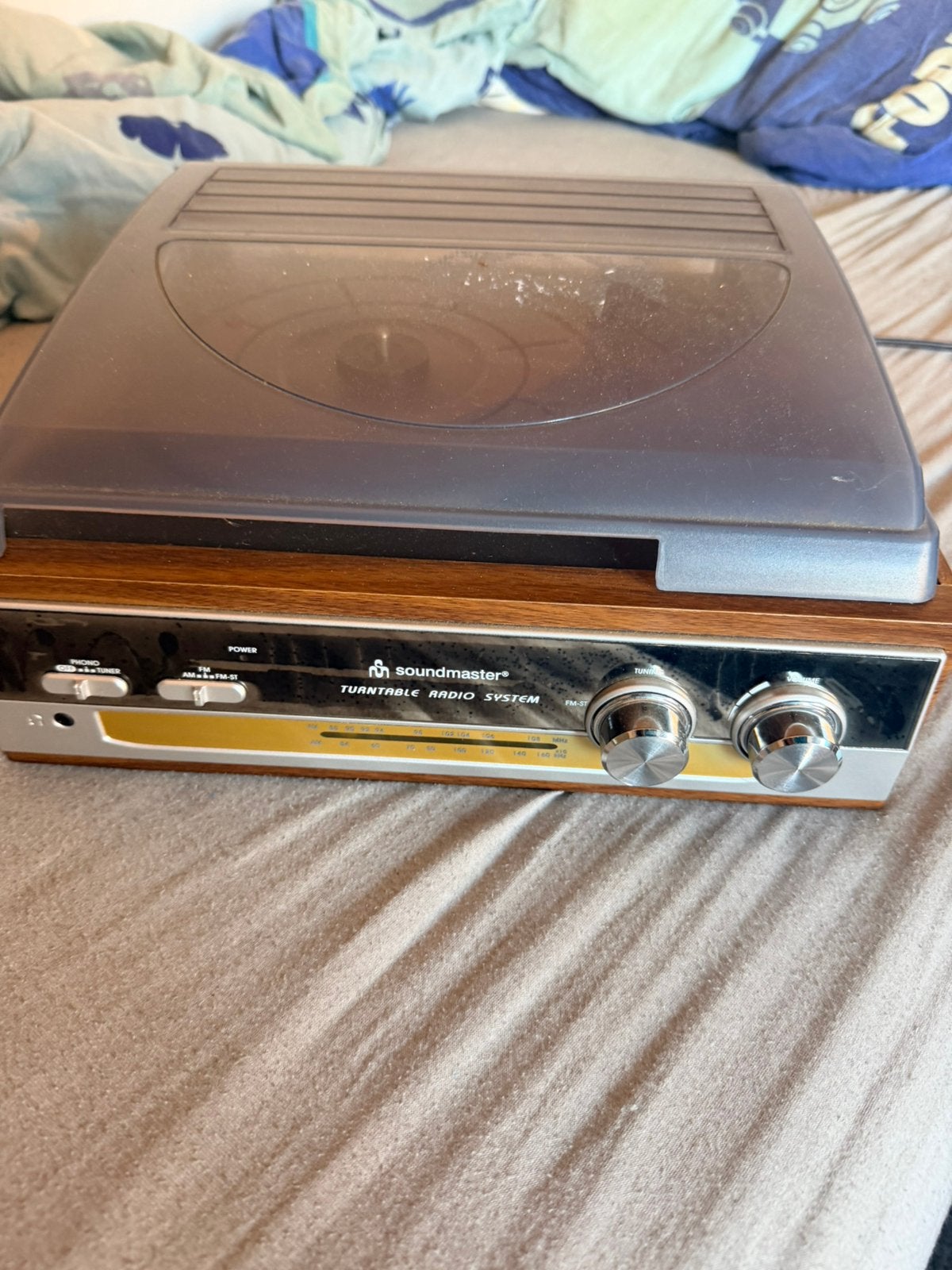 Soundmaster platenspeler, Ophalen, Zo goed als nieuw, Platenspeler, Overige merken