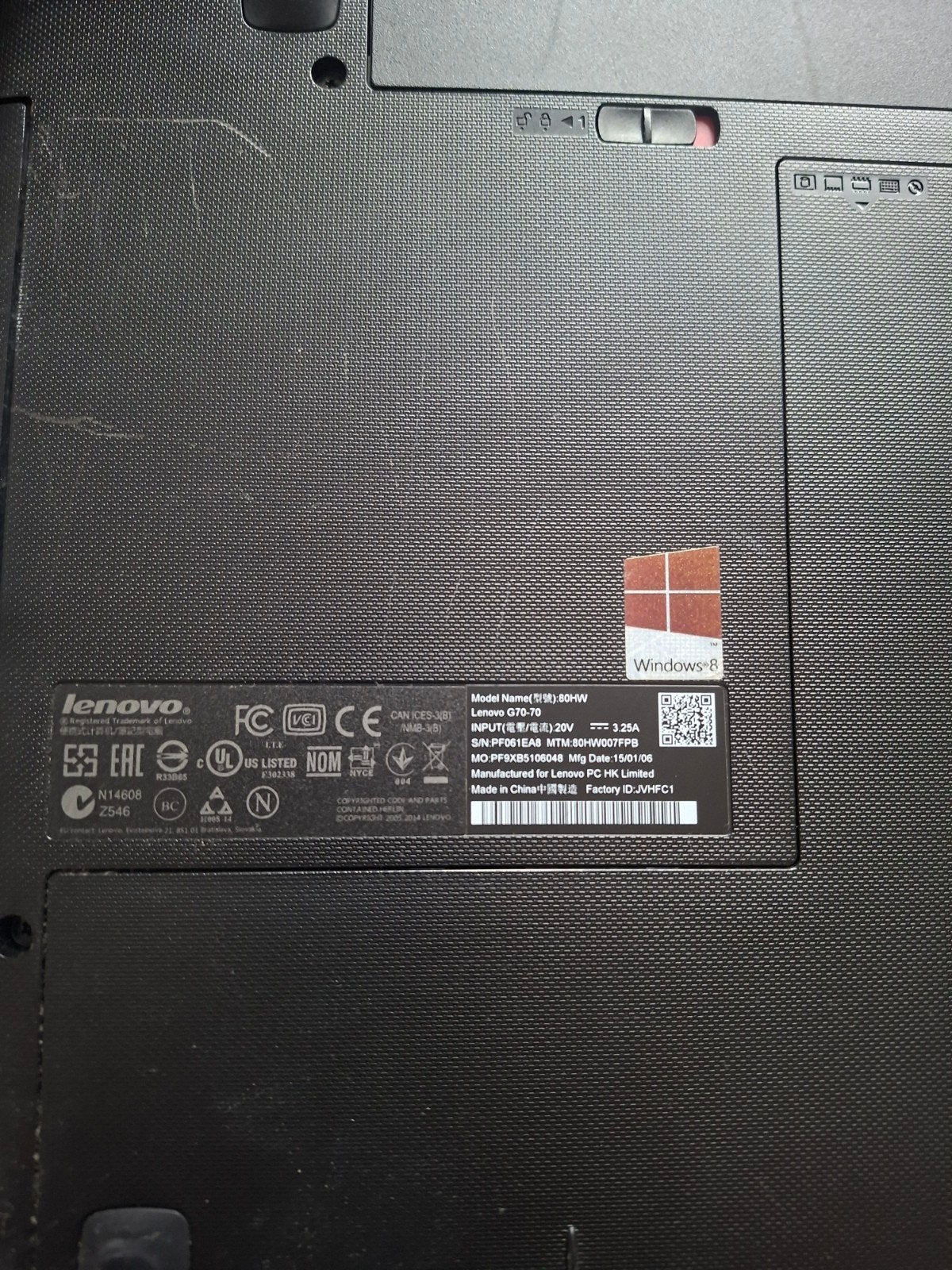 Lenovo laptop - Ideapad 110-17ACL - Windows 8, Ophalen, Gebruikt, 17 inch of meer, Lenovo