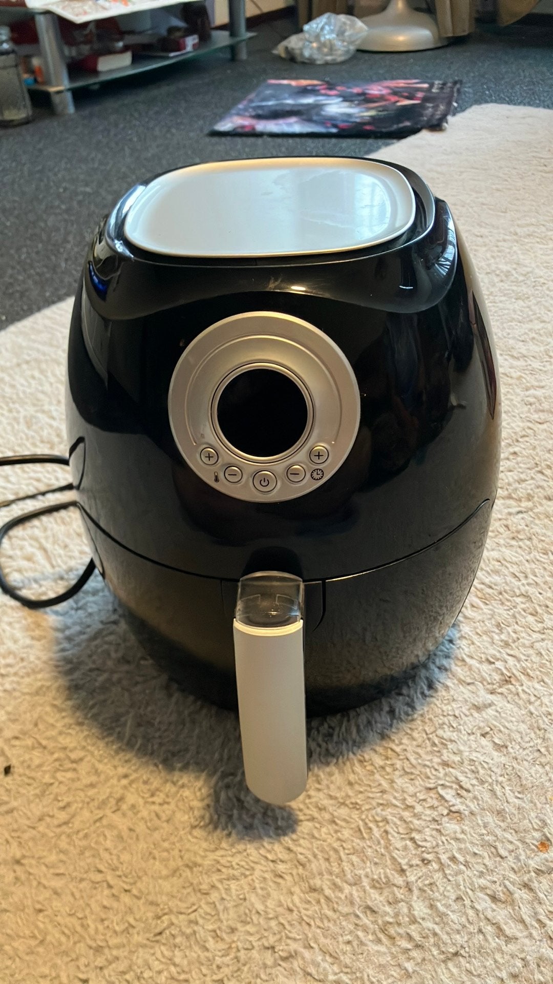QUIGG Airfryer - Elegant, Handig en Veelzijdig, Ophalen of Verzenden, Zo goed als nieuw, Airfryer, 1000 t/m 1499 gram