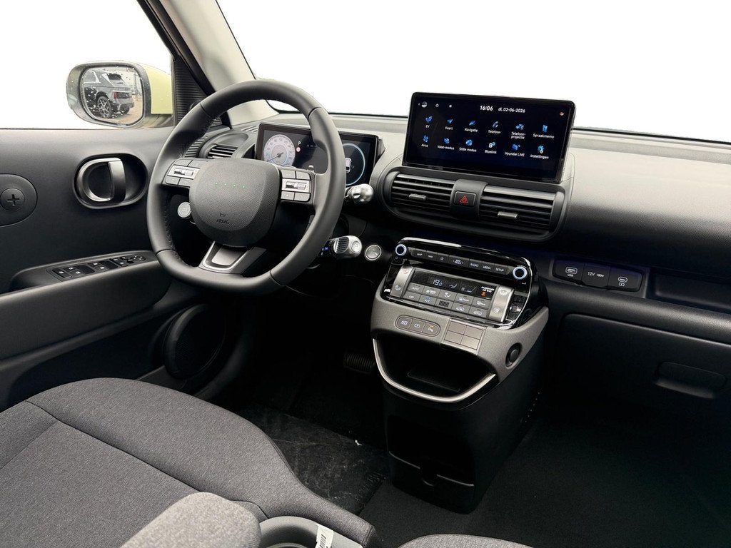 Hyundai INSTER Pulse Advanced 42 kWh | NU TOT €2.500,- KOR, Auto's, Hyundai, 12 maanden, Stof, 1280 kg, Zwart