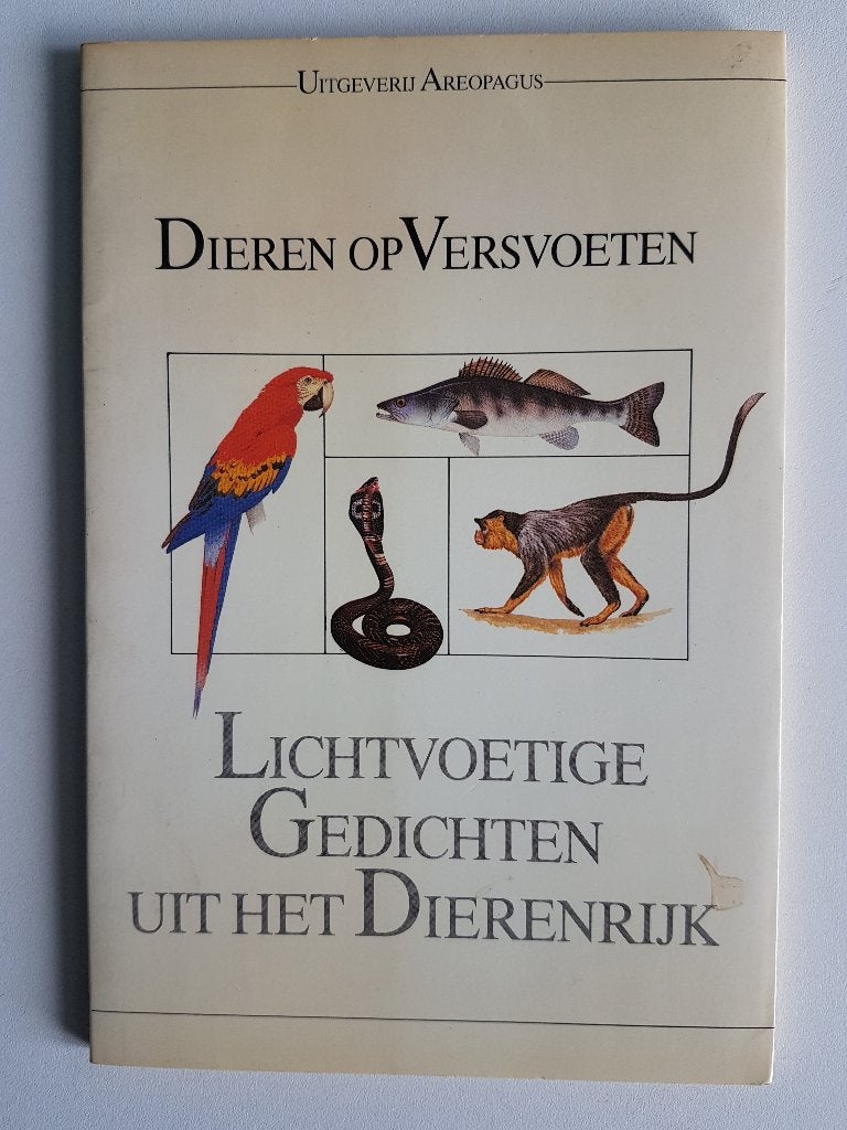 Dieren op versvoeten, lichtvoetige gedichten uit dierenrijk, Ophalen of Verzenden