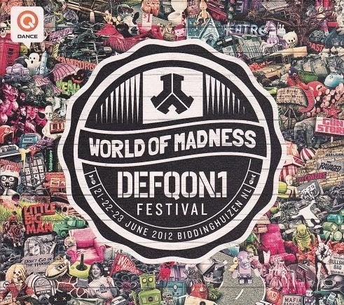 Defqon.1 Festival 2012 - World Of Madness 4CD Geseald, Ophalen of Verzenden, Nieuw in verpakking, Dance en House, Boxset