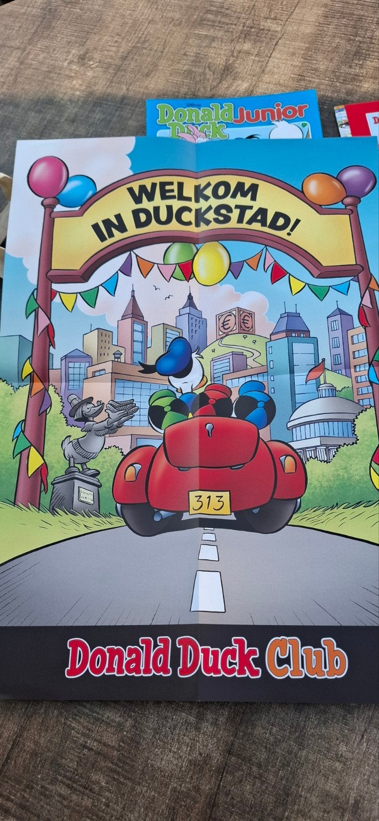 7 delig Donald Duck Club pakket - Boeken, tas en meer!, Meerdere stripboeken, Ophalen of Verzenden, Nieuw