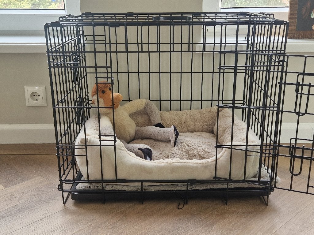 Flamingo hondenbench, Ophalen, Zo goed als nieuw
