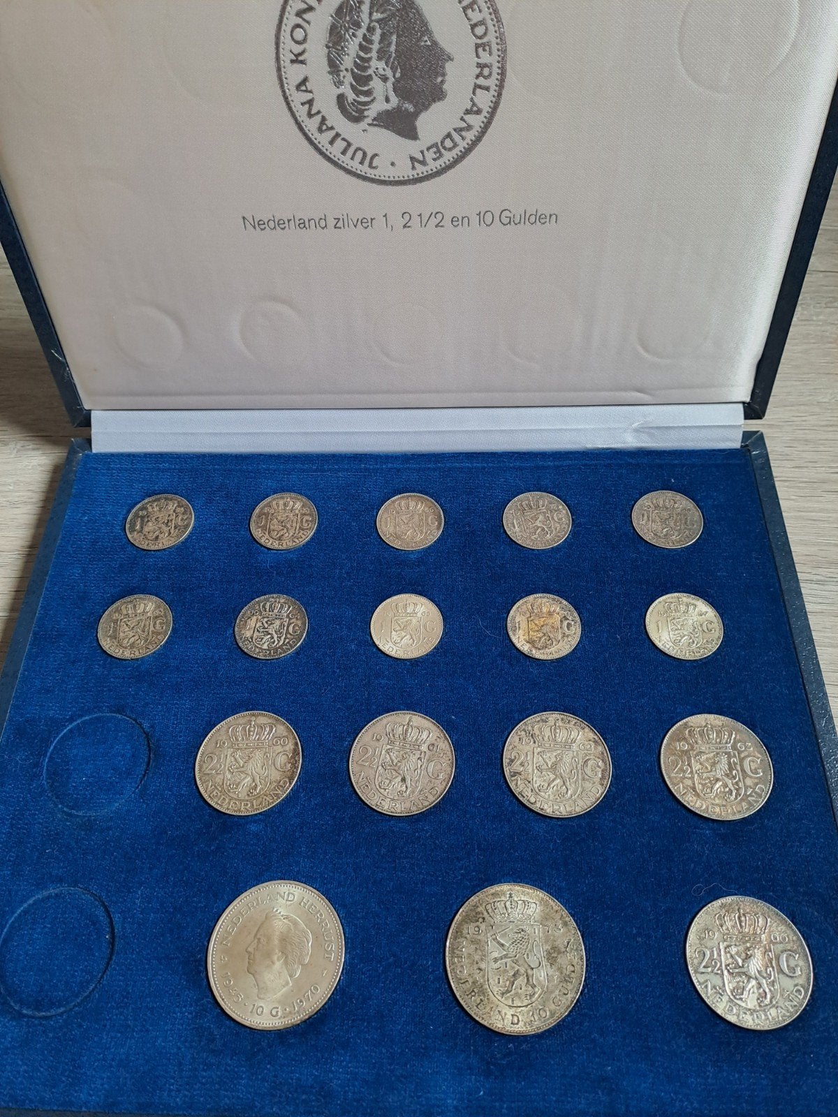 nederlandse zilveren munten, Ophalen of Verzenden, Koningin Juliana, Zilver