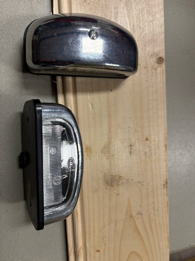 Hella oldtimer kentekenplaat verlichting, Ophalen of Verzenden, Nieuw