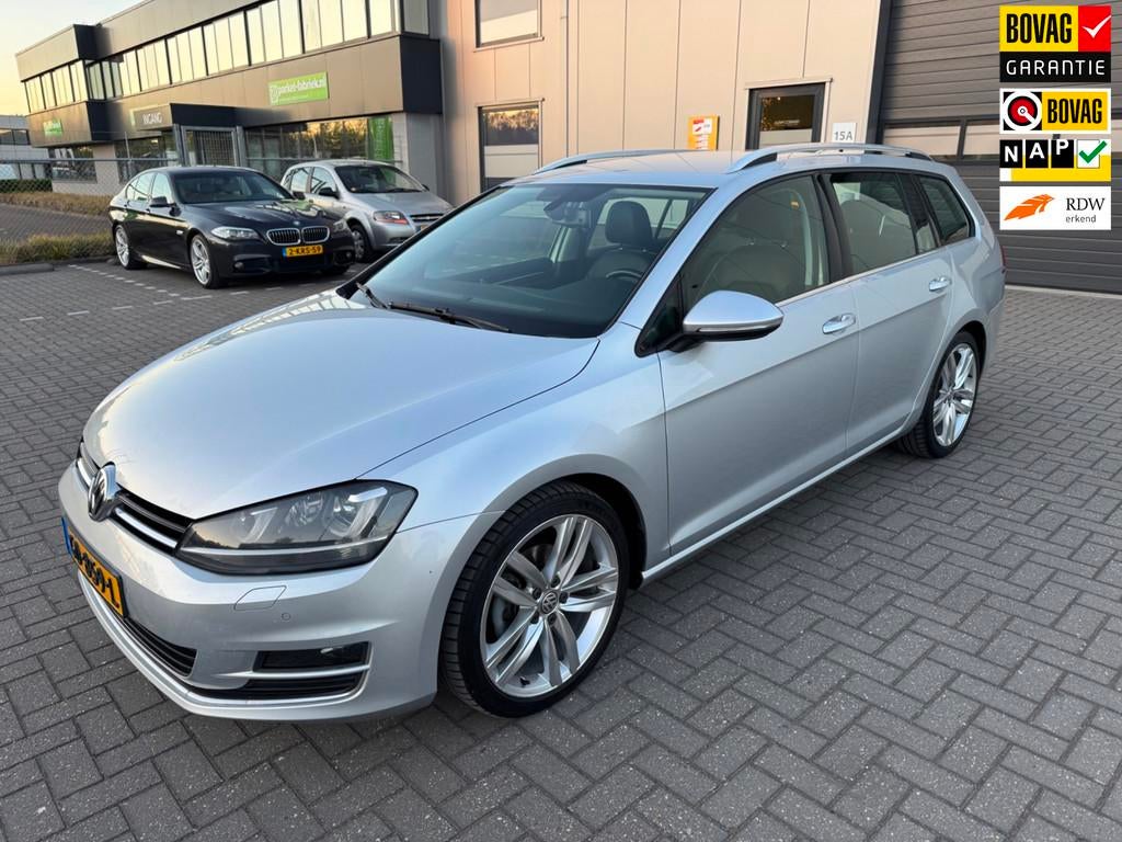 Volkswagen Golf Variant 2.0 TDI Business Edition, Voorwielaandrijving, Gebruikt, 4 cilinders, Leder en Stof