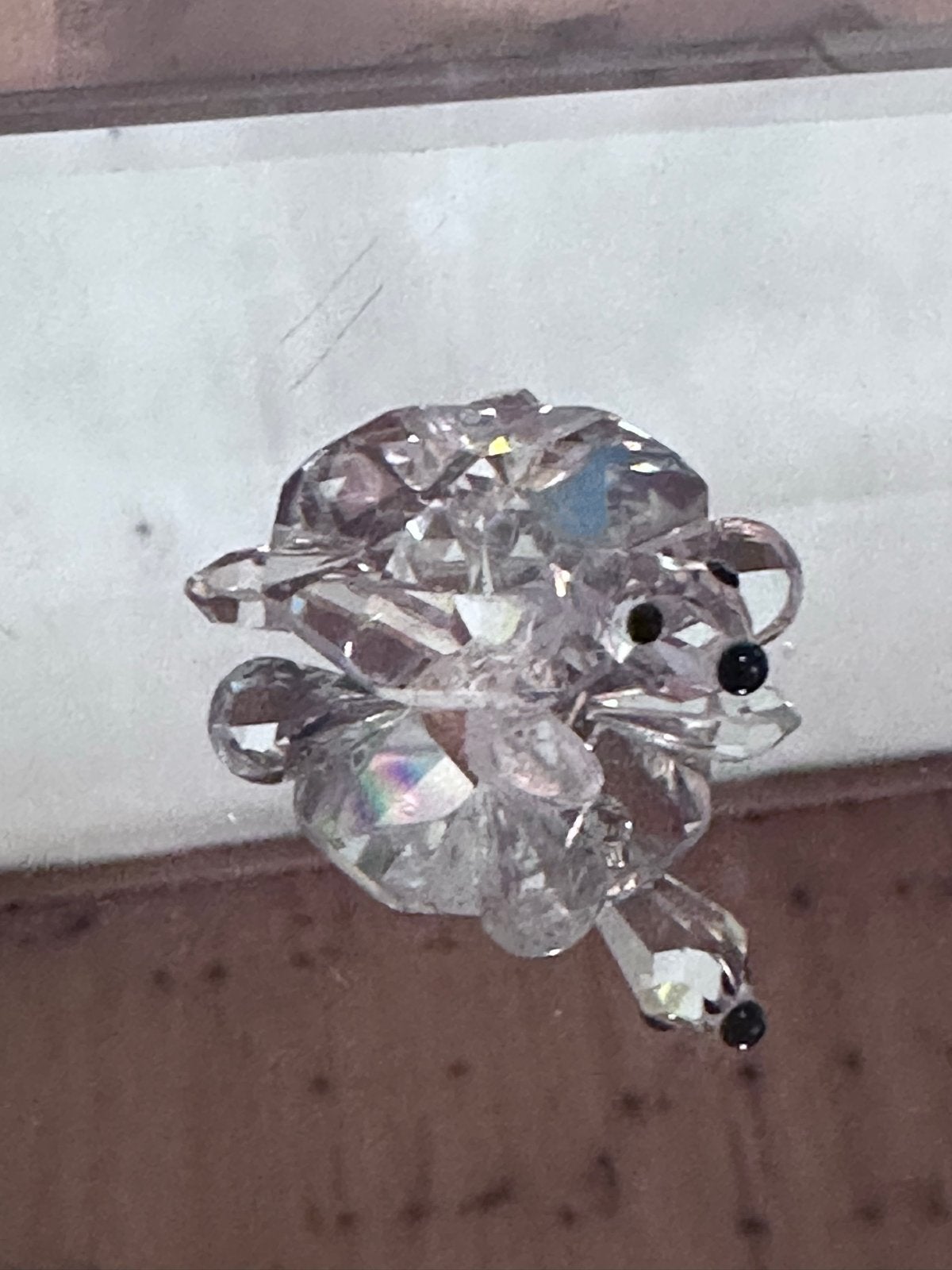 Swarovski Schildpad Kristal Figuurtje, Ophalen of Verzenden, Zo goed als nieuw, Figuurtje