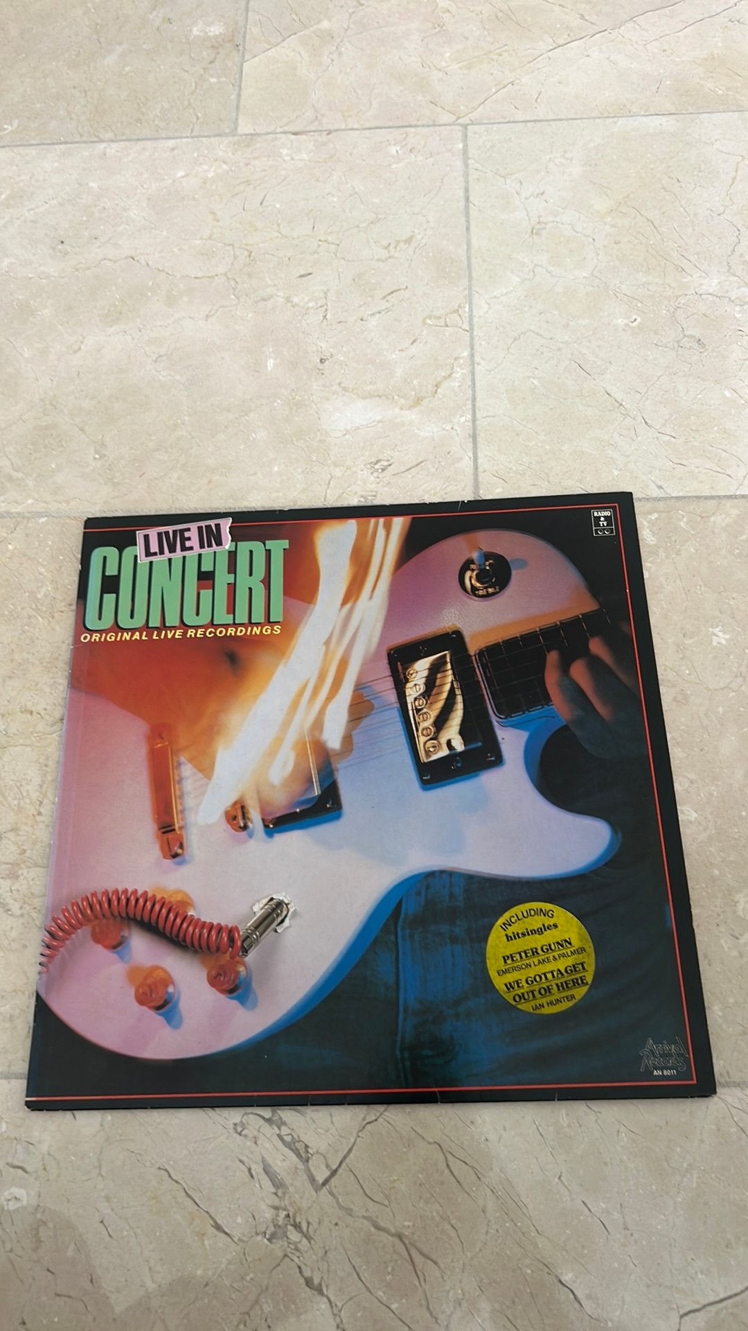 LP Live in concert oa the free, motorhead, blondie, steppenw, Ophalen of Verzenden, Zo goed als nieuw, 12 inch, Poprock