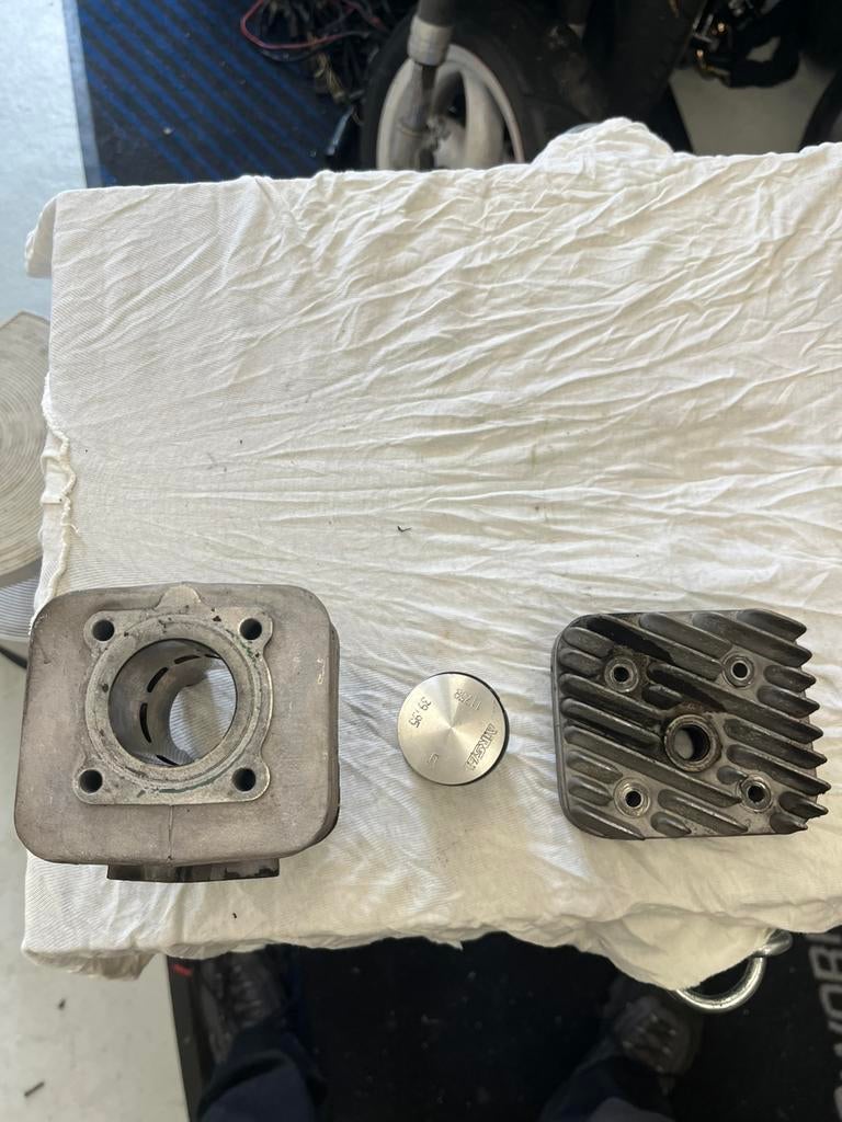 Airsal eurokit 50cc cilinder piaggio 2t nieuw!, Ophalen of Verzenden