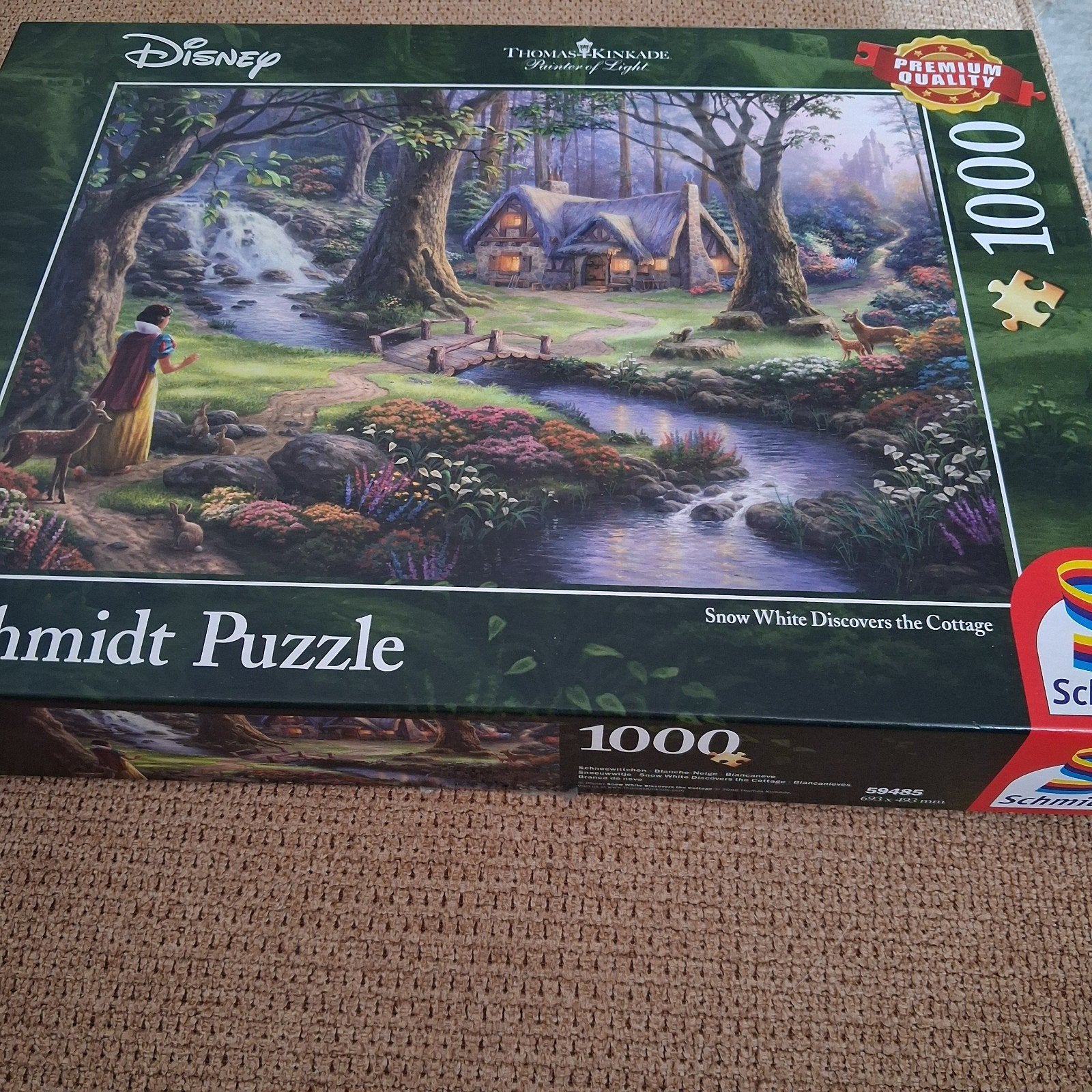 Schmidt Puzzle, Ophalen of Verzenden, 500 t/m 1500 stukjes, Zo goed als nieuw