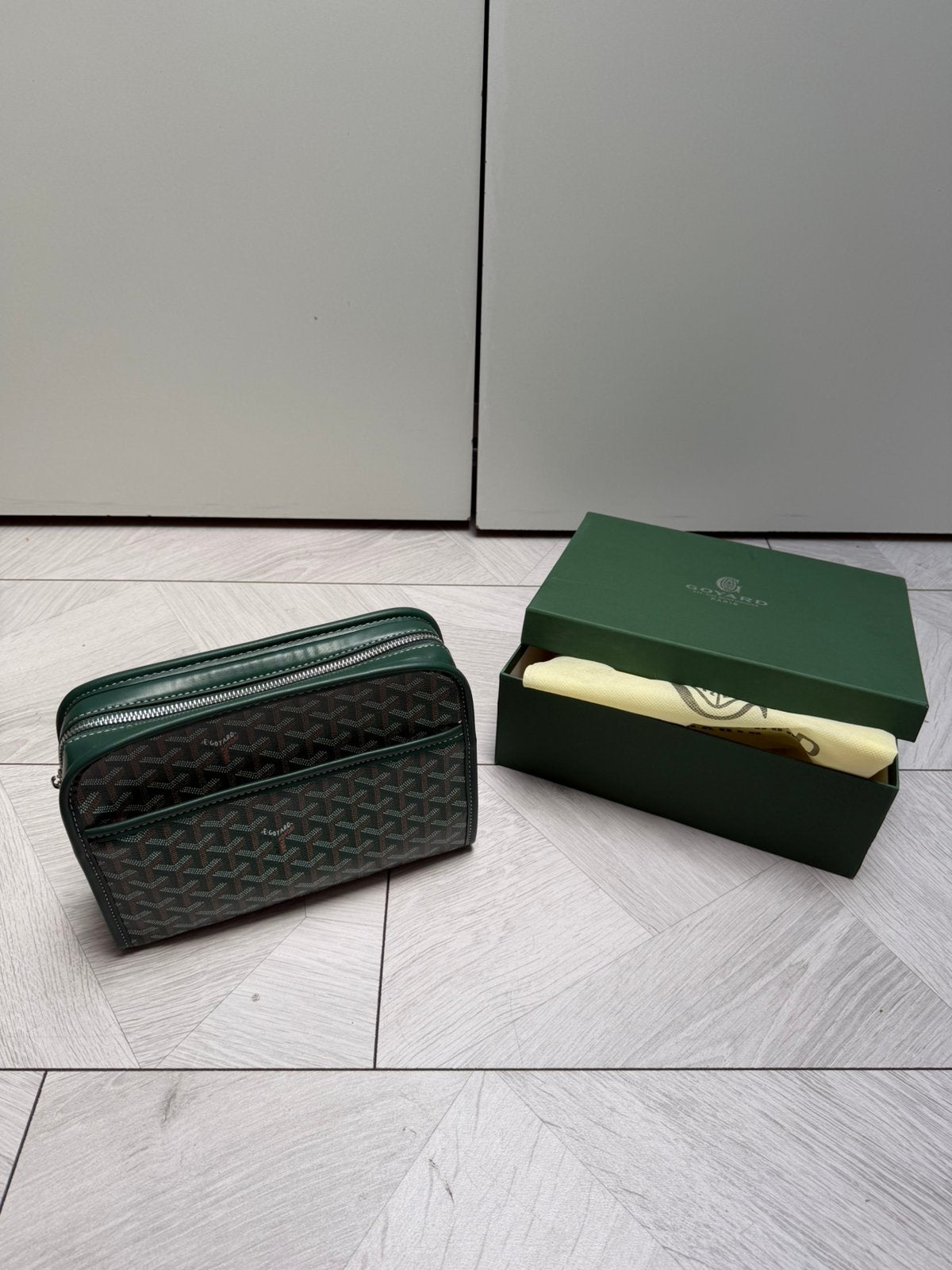 Goyard tas groen, Ophalen of Verzenden, Nieuw, Groen