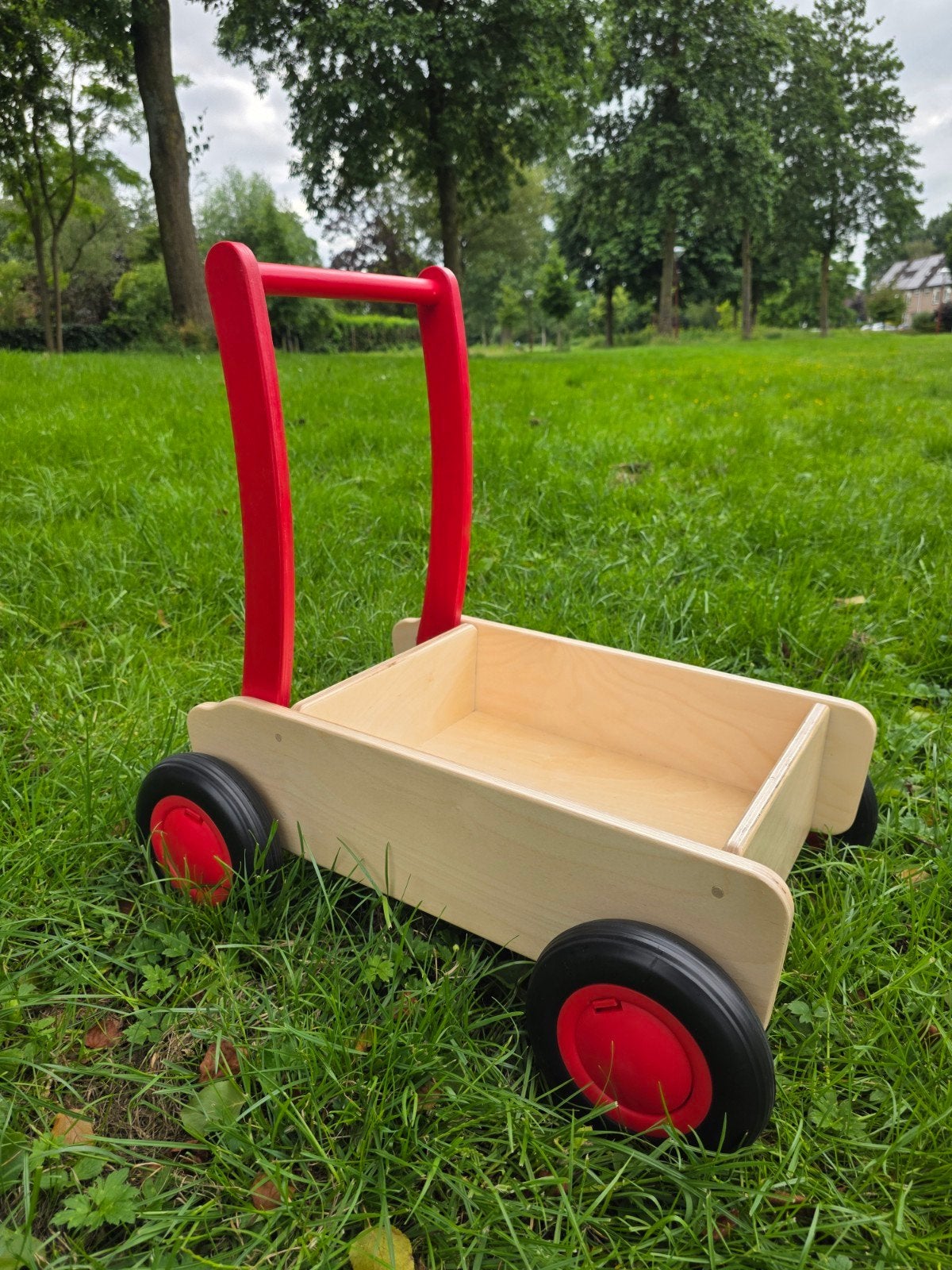 Nieuwe Loopwagen rood Van Dijk, Ophalen of Verzenden, Nieuw