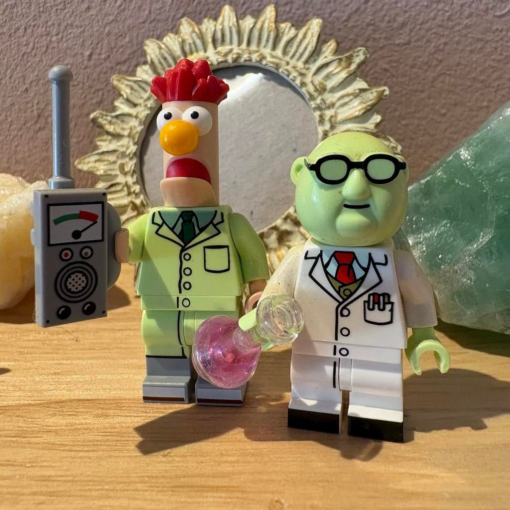 LEGO Muppets Dr. Bunsen Honeydew & Beaker Minifiguren, Ophalen, Zo goed als nieuw, Jongen of Meisje