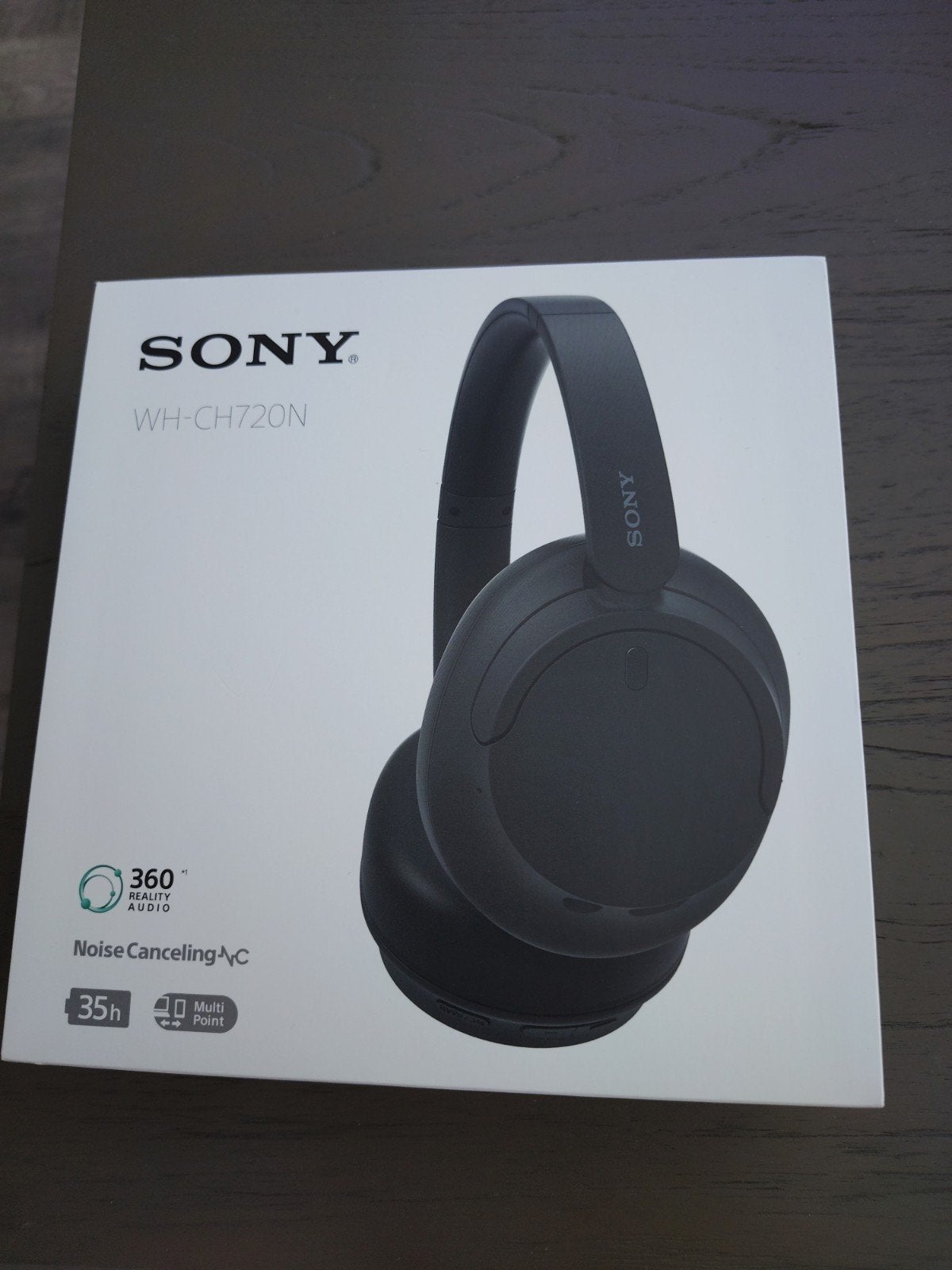 Sony WH-CH720N Noise Cancelling Koptelefoon Zwart, Nieuw, Ophalen of Verzenden, Zwart, Draadloos