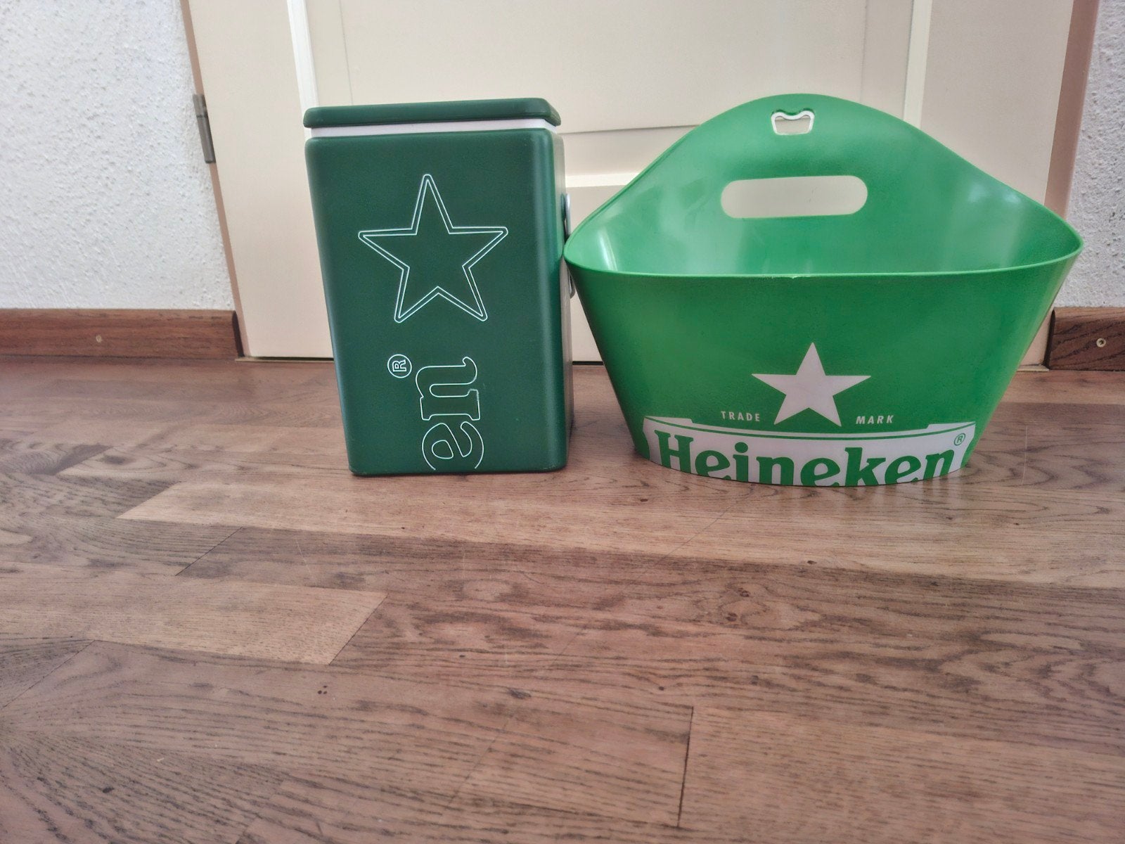 Heineken koelbox en bucked set, Verzamelen, Ophalen of Verzenden, Gebruikt, Overige typen, Heineken