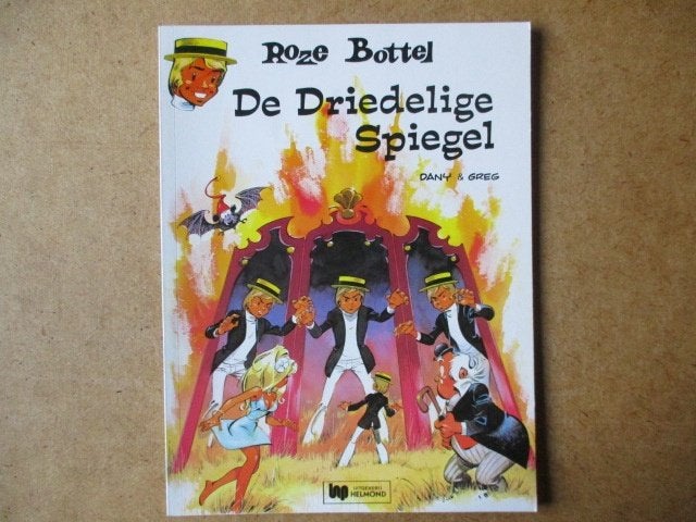 adv7661 roze bottel adv3, Boeken, Stripboeken, Eén stripboek, Ophalen, Gelezen