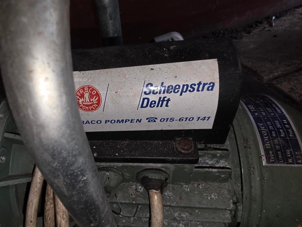 Luchtpomp voor glasblazen - Scheepstra Delft Novajet, Ophalen, Gebruikt, Minder dan 200 liter/min, Minder dan 6 bar