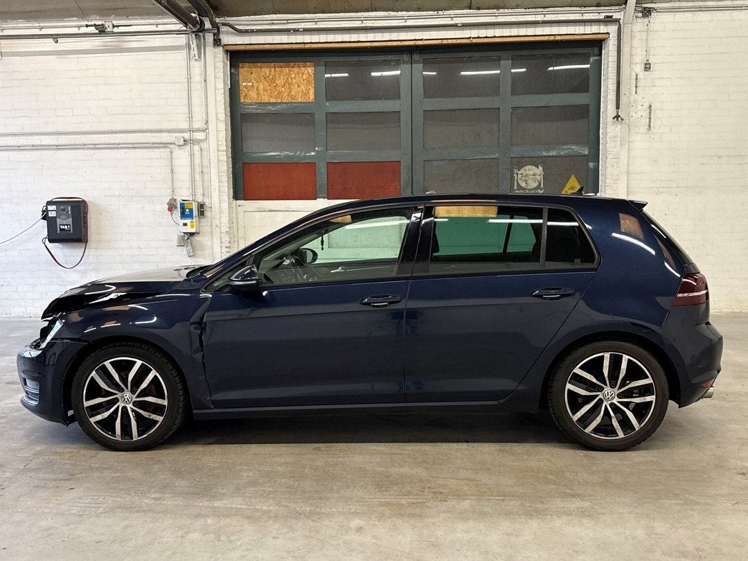 Volkswagen Golf 1.4 TSI ACT Highline | Navigatie | Cruise co, Auto's, Voorwielaandrijving, Euro 5, 4 cilinders, Blauw