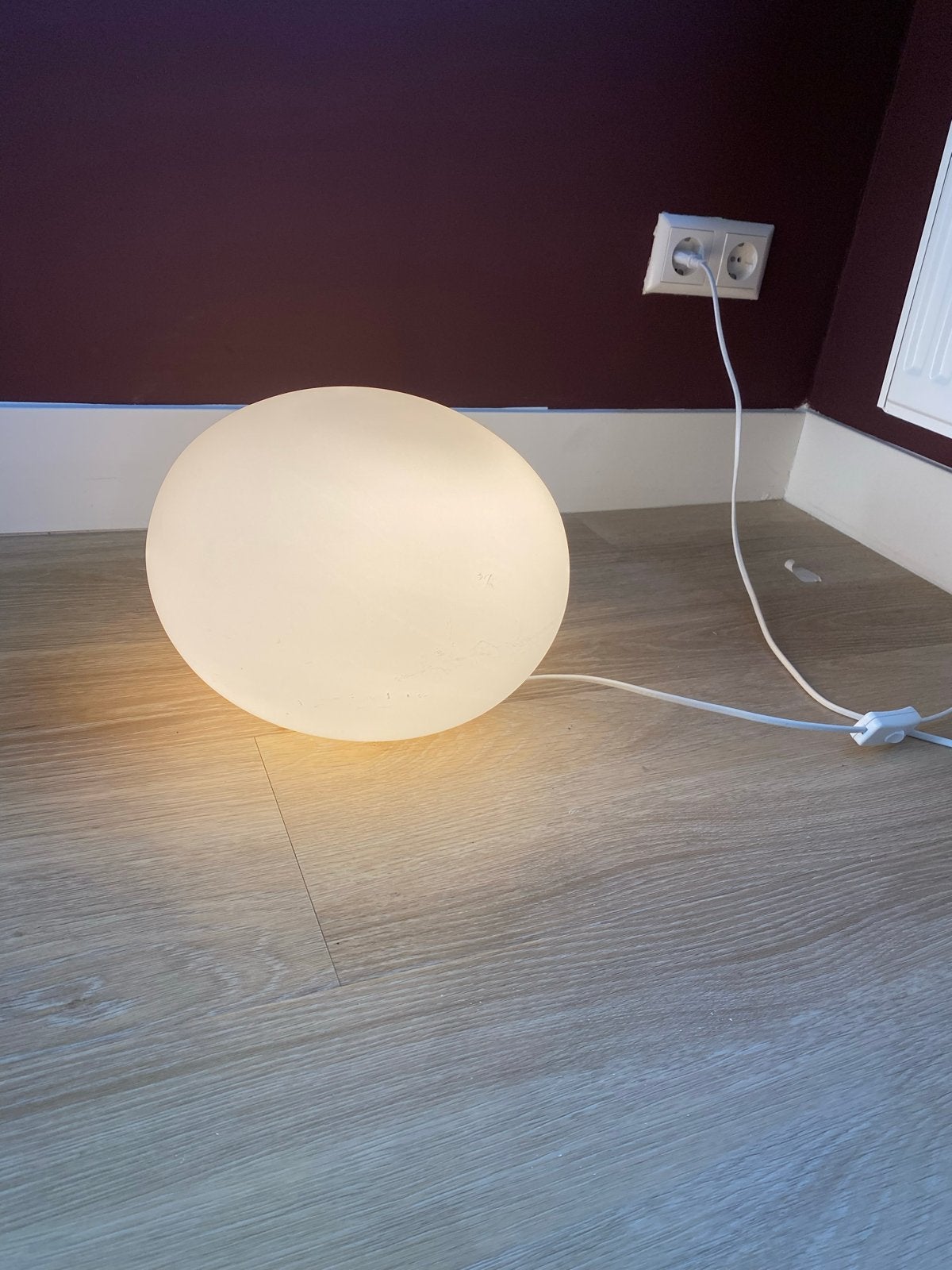 KARE Design Bolvormige Tafellamp/Vloerlamp, Ophalen of Verzenden, Zo goed als nieuw