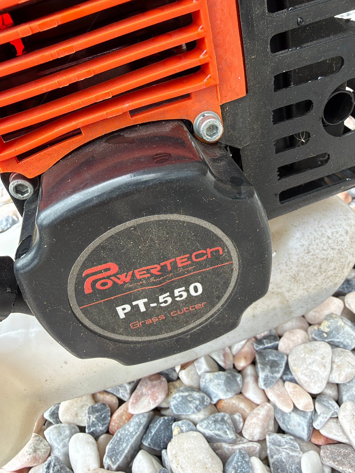 Powertech PT-550 Benzine Bosmaaier - Zo goed als nieuw, Ophalen, Zo goed als nieuw, 30 tot 50 cm, Benzine