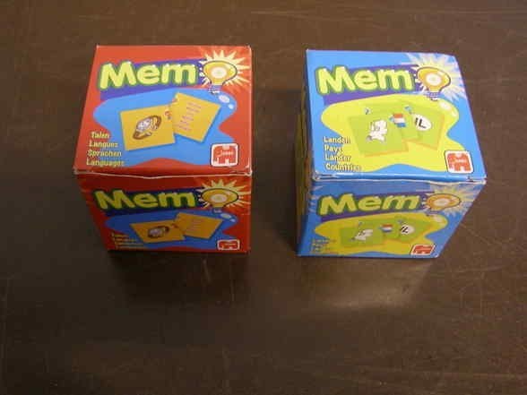 Twee leuke memo spelletjes, Ophalen of Verzenden, Zo goed als nieuw