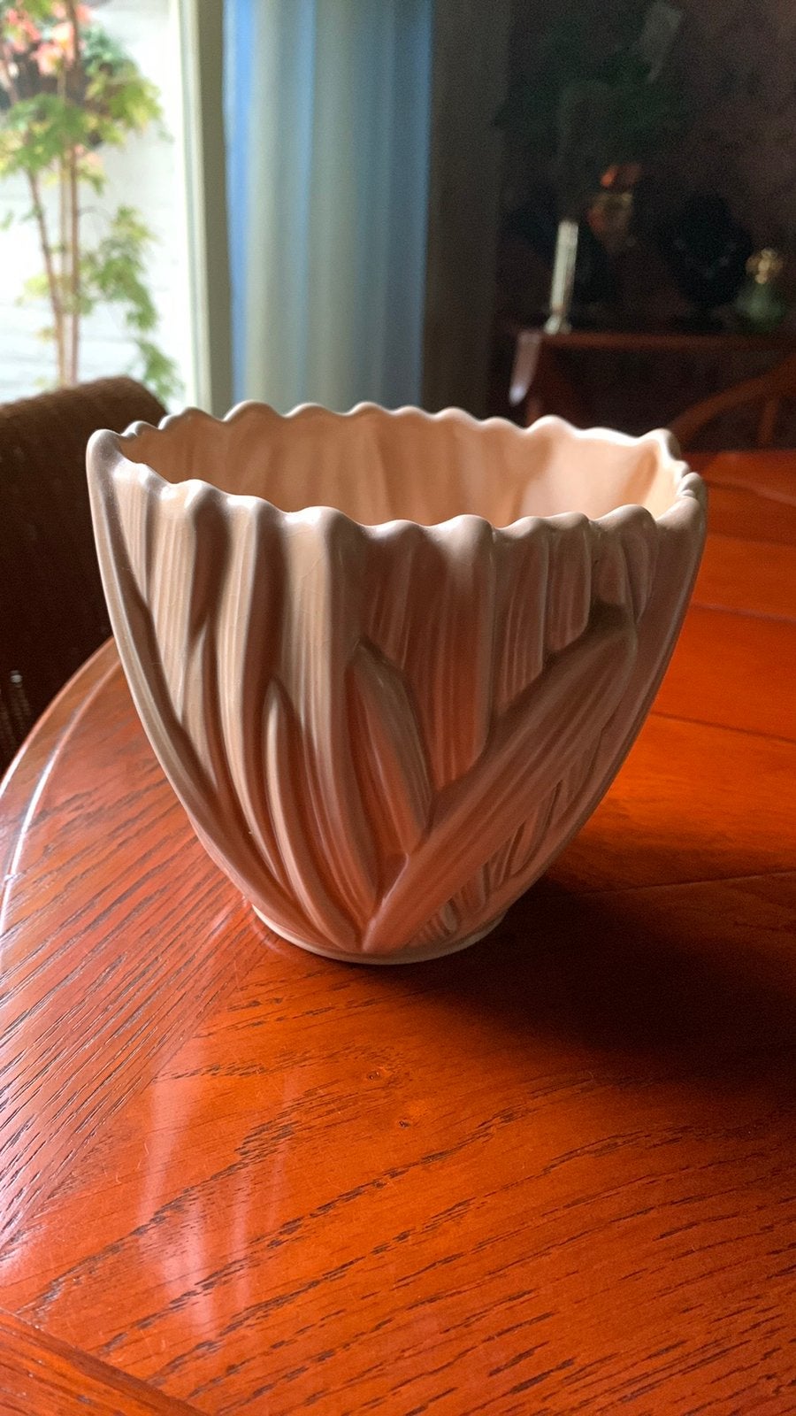 HELE MOOIE ART DECO ENGELSE BLOEMPOT GESIGNEERD SYLVAC, Ophalen of Verzenden