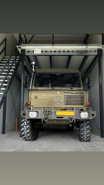 Unimog 1550 L 37 dubbecabine 19.000 km banden aflaat systeem, Caravans en Kamperen, Camper Inkoop