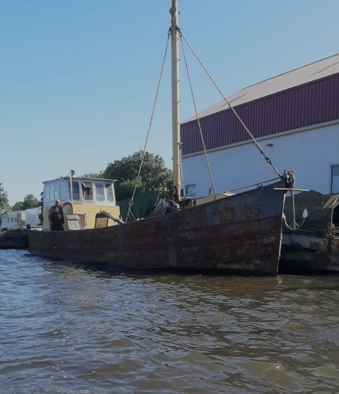 *vis kotter * zeewaardig mooi gelijnt schip, Overige merken, Gebruikt, Binnenboordmotor, Diesel