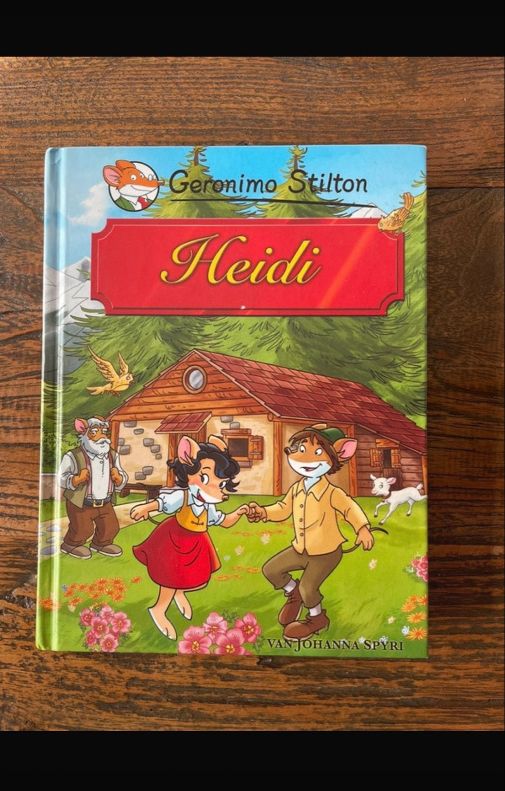 Geronimo Stilton - Heidi (bewerking van Johanna Spyri), Ophalen of Verzenden, Zo goed als nieuw, Fictie algemeen