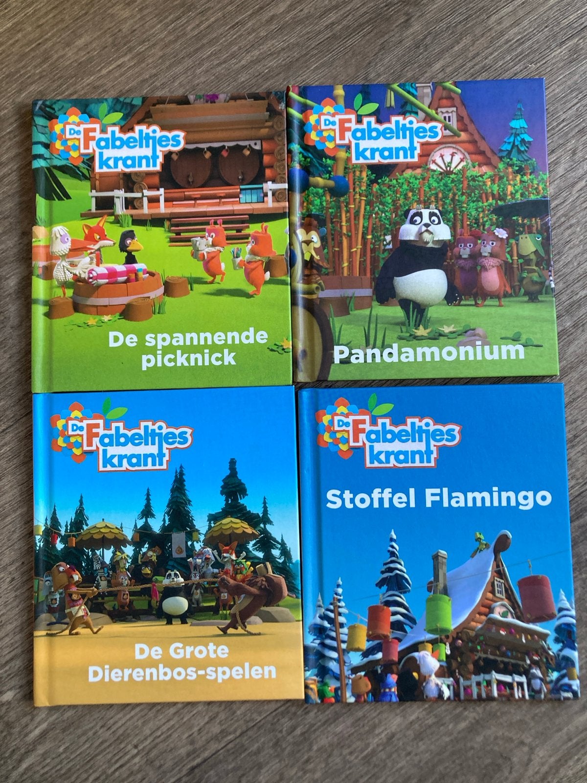 De Fabeltjeskrant boeken - 4-delige set, Jongen of Meisje, Ophalen of Verzenden, Zo goed als nieuw, Voorleesboek