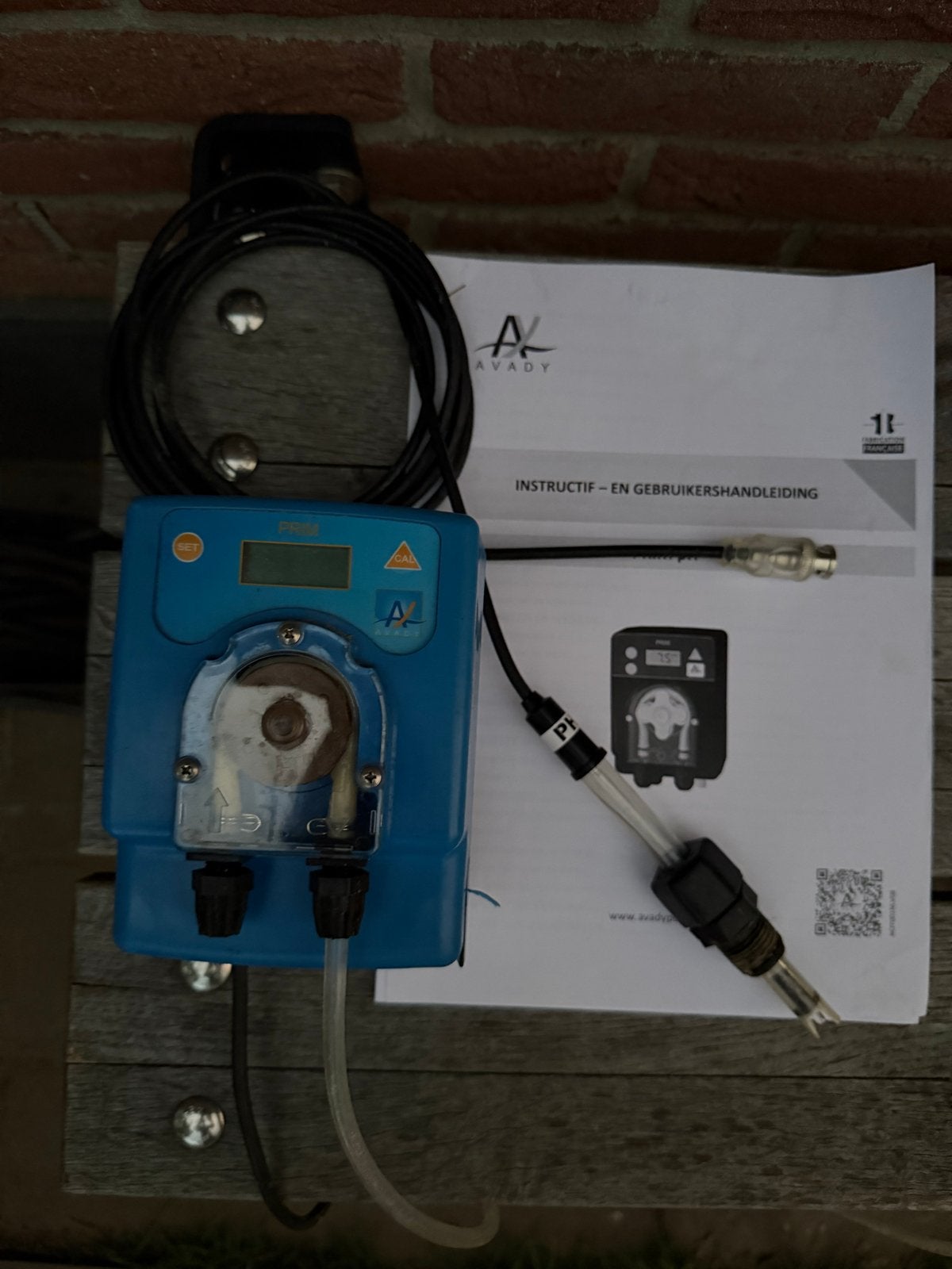 Avady & Blue Lagoon BL220 doseerpomp pH/RX meter, Ophalen, Gebruikt, Zwembadpomp