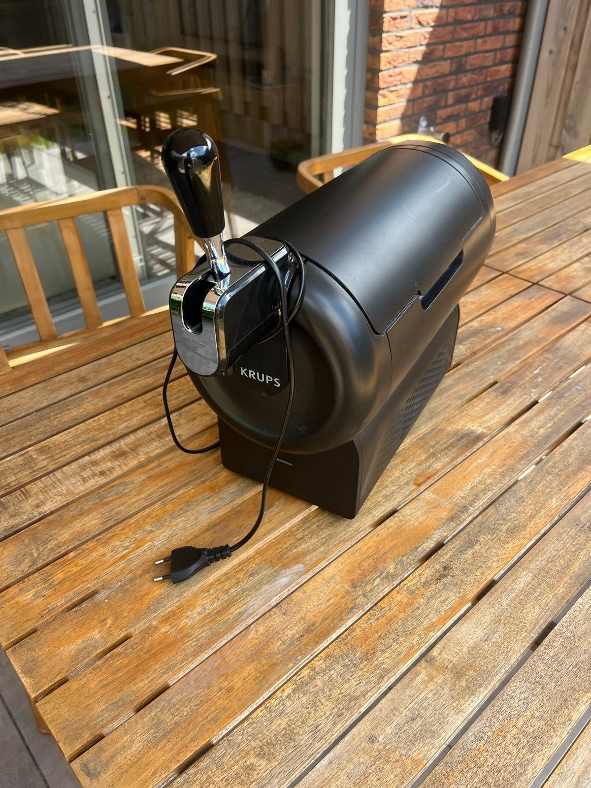 Krups biertap, Witgoed en Apparatuur, Thuistaps, Ophalen of Verzenden, Zo goed als nieuw, Krups