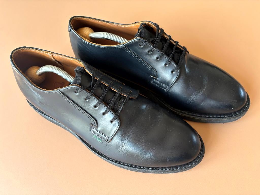 Red Wing 101 Postman Oxford - Maat 42 (US 9) - Zwart Leer, Kleding | Heren, Schoenen, Red Wing, Zwart, Boots, Ophalen of Verzenden