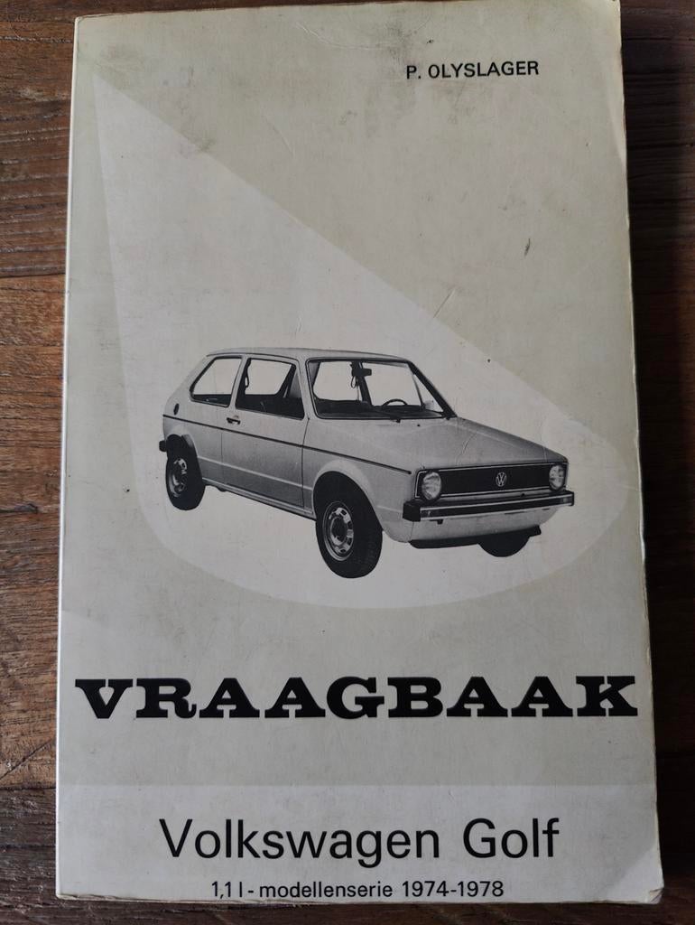 Vraagbaak voor de Volkswagen Golf 1,1l-, Auto diversen, Ophalen of Verzenden
