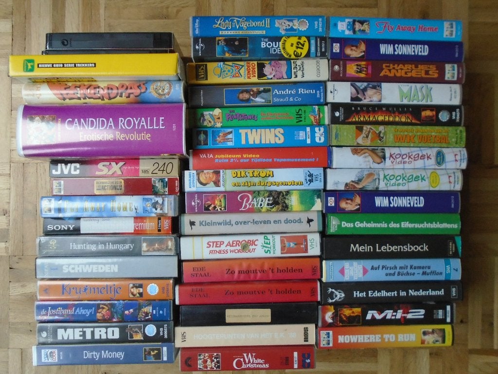 Diverse vhs videobanden, Gebruikt, Alle leeftijden, Ophalen of Verzenden, Actie en Avontuur