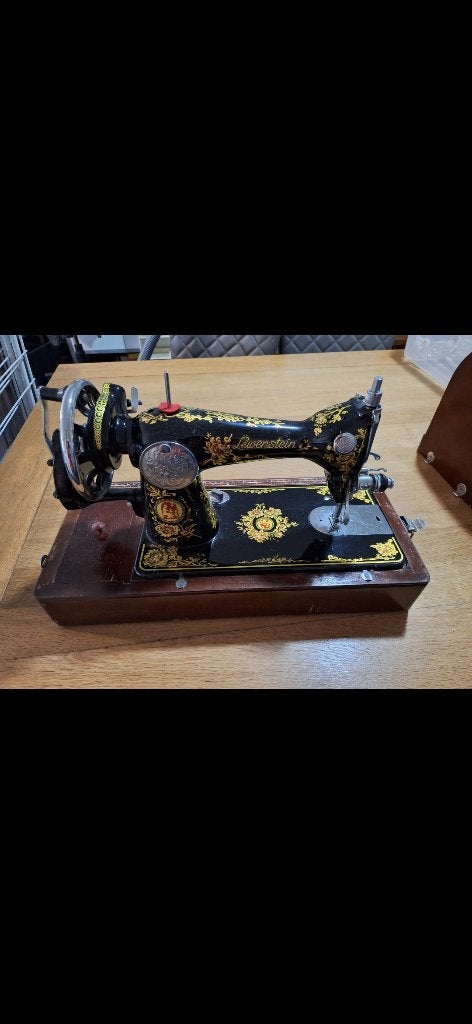 Antieke naaimachine Lewenstein, Antiek en Kunst, Ophalen of Verzenden