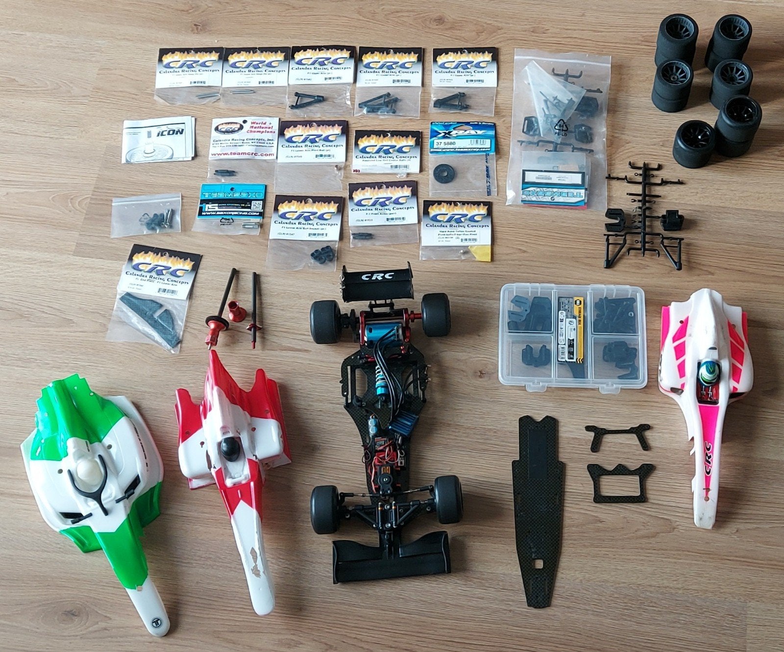 CRC WTF-1-FC16 Formel-Chassis met conversion kit, Overige merken, Gebruikt, Auto, Groter dan 1:32