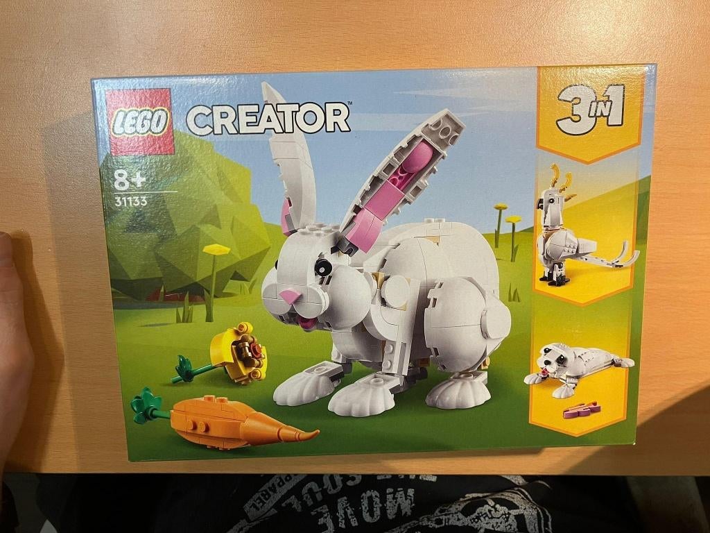 Legoset 31133 - konijntje, Lego, Nieuw, Ophalen of Verzenden, Compleet