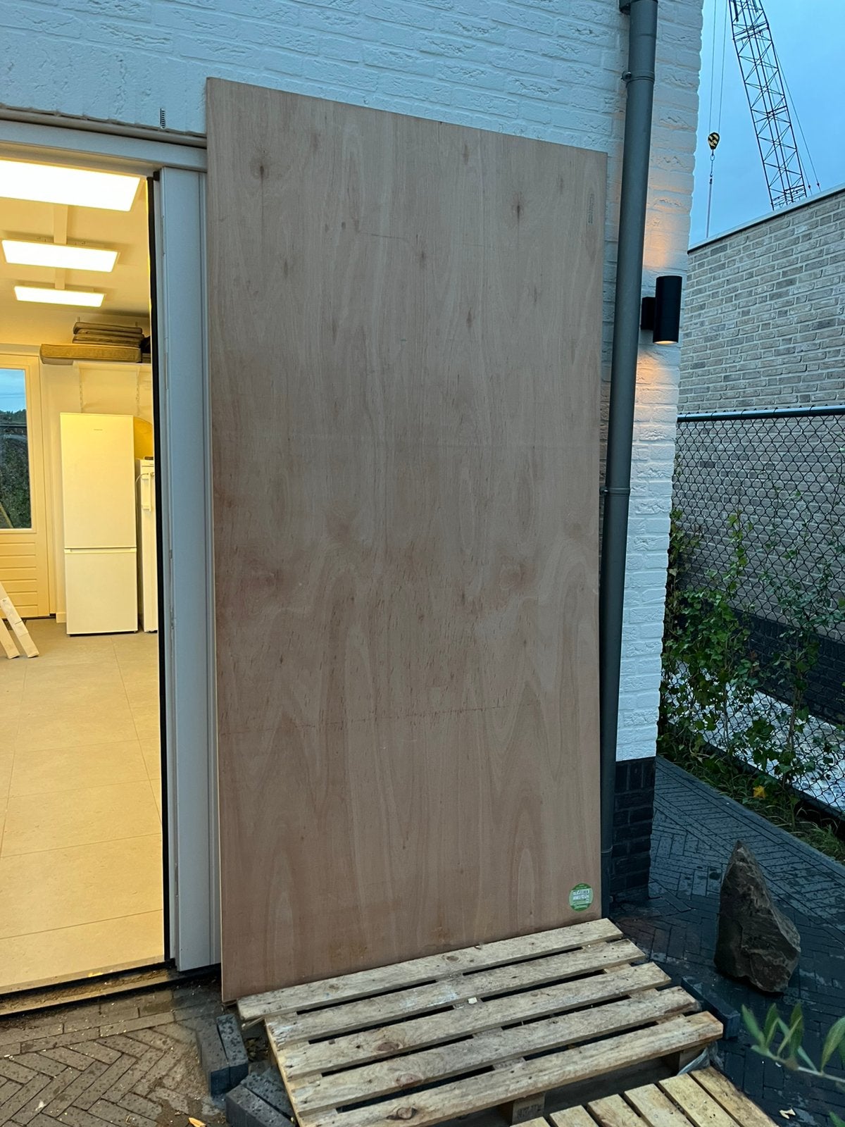 Multiplex plaat 244x122x1,2, Doe-het-zelf en Verbouw, Ophalen, Nieuw, Multiplex, Minder dan 20 mm