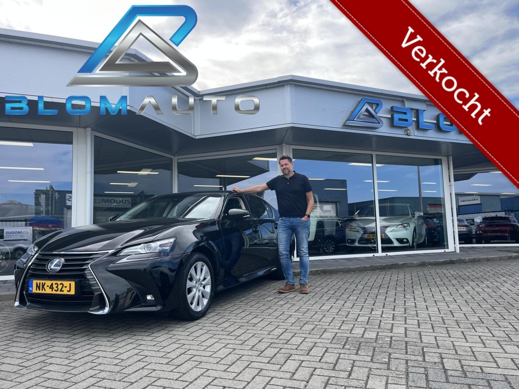 Lexus GS 300h Luxury Line DEALER OH STOELVENTILATIE+LED+ACC, Auto's, Automaat, Achterwielaandrijving, Leder, Bedrijf