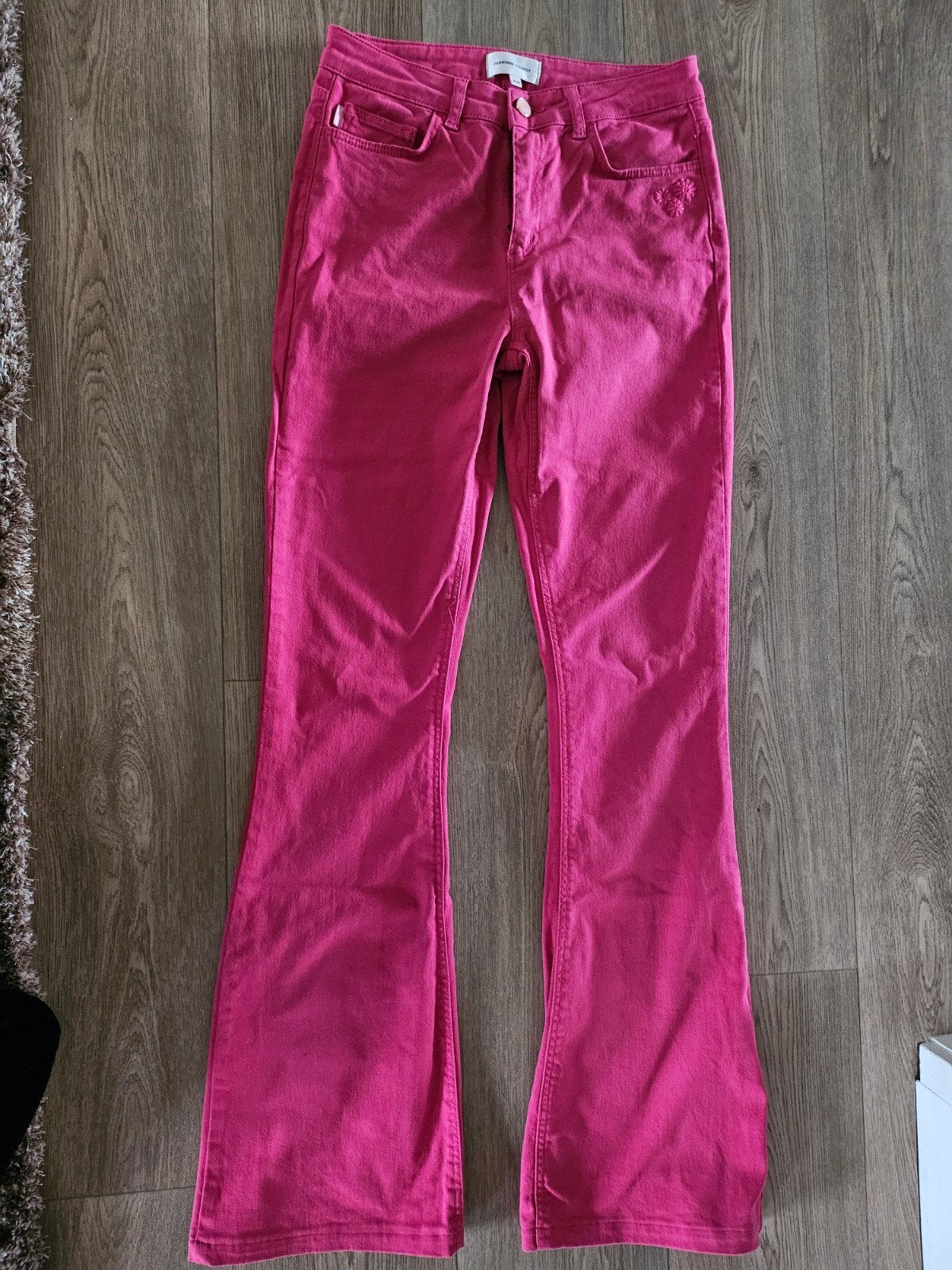 Fabienne Chapot flared broek roze maat 27/34, Ophalen of Verzenden, Zo goed als nieuw, Fabienne Chapot, Roze