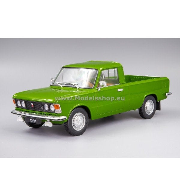 Fiat 125p Pick Up 1975 Groen Modelauto 1/24 Whitebox Nieuw, Overige merken, Whitebox, Auto, Nieuw