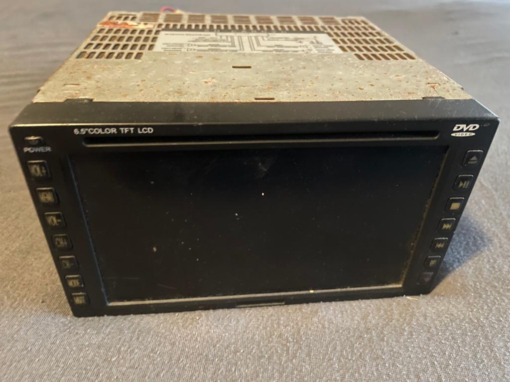 Autoradio 2 din met dvd functionaliteit, bt, etc. Compleet, Auto diversen, Autoradio's, Ophalen of Verzenden, Zo goed als nieuw