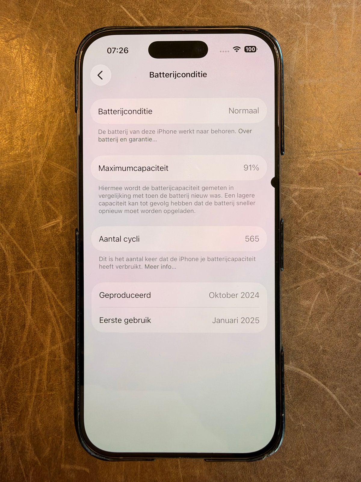 iPhone 16 Pro - 512 GB, Telecommunicatie, IPhone 16 Pro, Ophalen of Verzenden, Zo goed als nieuw, Zonder simlock
